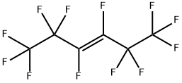 3-Hexene, 1,1,1,2,2,3,4,5,5,6,6,6-dodecafluoro-, (3E)- Structure
