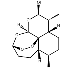 alpha-Dihydroartemisinin Struktur