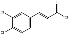 (2E)-3-(3,4-dichlorophenyl)acryloyl chloride Structure