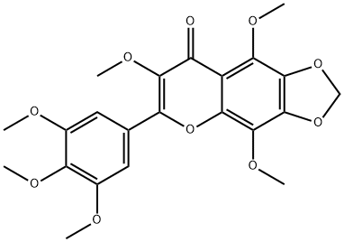 3,5,8,3',4',5'-Hexamethoxy-6,7-
methylenedioxyflavone Structure