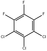 Benzene, 1,2,3-trichloro-4,5,6-trifluoro- Structure