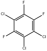 Benzene, 1,2,4-trichloro-3,5,6-trifluoro- Structure