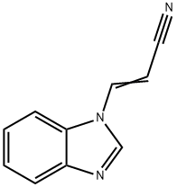 2-Propenenitrile,3-(1H-benzimidazol-1-yl)-(9CI) 结构式