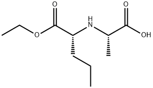 D-Norvaline, N-(1-carboxyethyl)-, 1-ethyl ester, (S)- (9CI) Struktur
