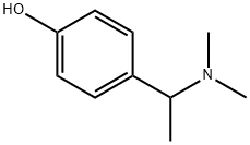 Phenol, 4-[1-(dimethylamino)ethyl]- Struktur