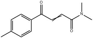 N,N-Dimethyl-2-ene-3-(4-methylbenzoyl)-propionamide Struktur