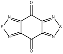 4H,8H-Benzo[1,2-c:4,5-c']bis[1,2,5]thiadiazole-4,8-dione (9CI) Struktur
