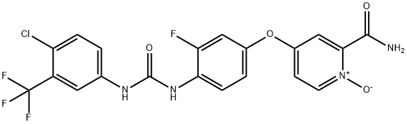 N-Desmethyl Regorafenib N-Oxide (M5 Metabolite) Struktur