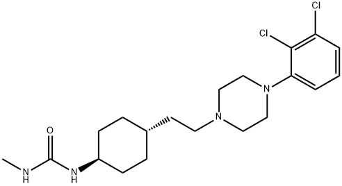 Desmethyl Cariprazine Structure