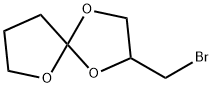 1,4,6-Trioxaspiro[4.4]nonane, 2-(bromomethyl)- Structure