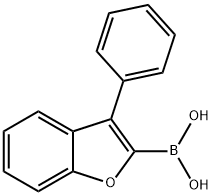 Boronic acid, B-(3-phenyl-2-benzofuranyl)- Struktur