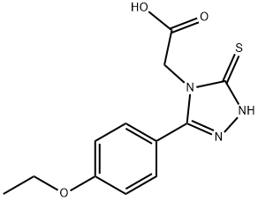 847783-65-7 2-[3-(4-ethoxyphenyl)-5-sulfanyl-4H-1,2,4-triazol-4-yl]acetic acid