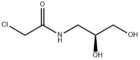 Acetamide, 2-chloro-N-[(2S)-2,3-dihydroxypropyl]- Structure