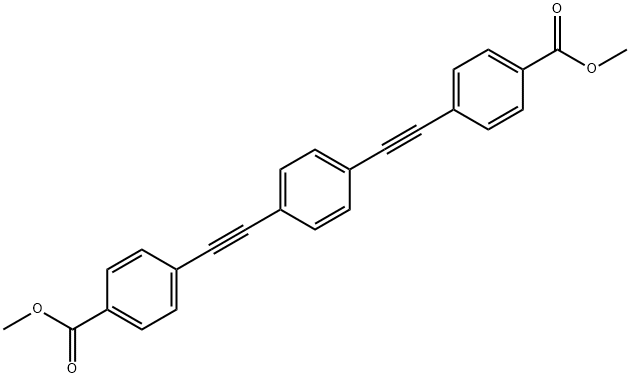 Benzoic acid, 4,4-(1,4-phenylenedi-2,1-ethynediyl)bis-, dime