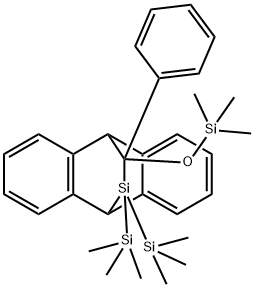84904-64-3 7,7-Bis(trimethylsilyl)-8-trimethylsiloxy-8-phenyl-2,3:5,6-dibenzo-7-s ila-bicyclo(2,2,2)oct-2,5-diene