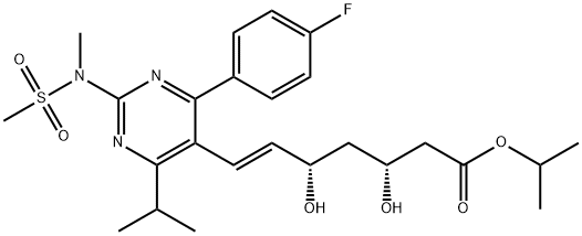 Rosuvastatin Isopropyl Ester Struktur