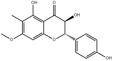 C-6,O-7-二甲基香橙素,852385-13-8,结构式