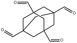 Tricyclo[3.3.1.13,7]decane-1,3,5,7-tetracarboxaldehyde, 853347-01-0, 结构式