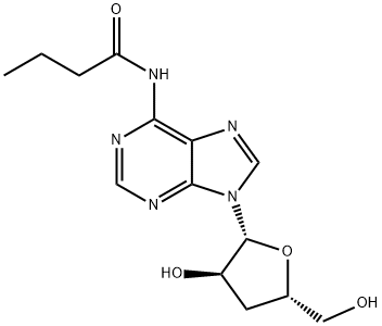 N(6)-butyrylcordycepin Structure