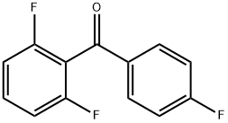 Methanone, (2,6-difluorophenyl)(4-fluorophenyl)- Struktur