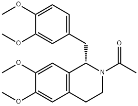 N-Acetylnorlaudanosine 结构式