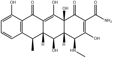 强力霉素杂质 结构式