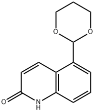 2(1H)-Quinolinone,5-(1,3-dioxan-2-yl)-(9CI) Structure