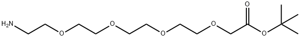 14-氨基-3,6,9,12-四氧杂十四烷酸叔丁酯, 864680-64-8, 结构式