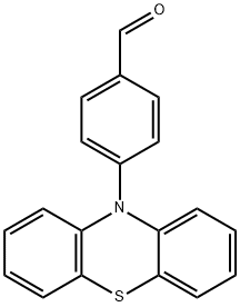 Benzaldehyde, 4-(10H-phenothiazin-10-yl)- Structure