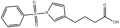 1H-Pyrrole-3-butanoic acid, 1-(phenylsulfonyl)-