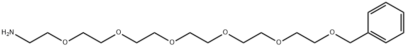 BnO-PEG5-CH2CH2NH2 结构式