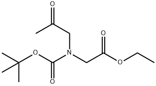 N-(叔丁氧基羰基)-N-(2-氧代丙基)甘氨酸乙酯