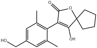 4-羟甲基-螺甲螨酯醇, 873423-07-5, 结构式