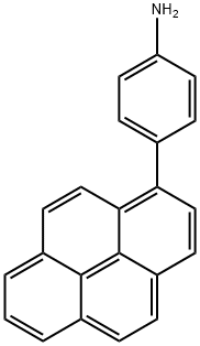 1-(4-氨基苯)芘 结构式