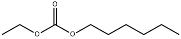 Carbonic acid hexylethyl ester Structure