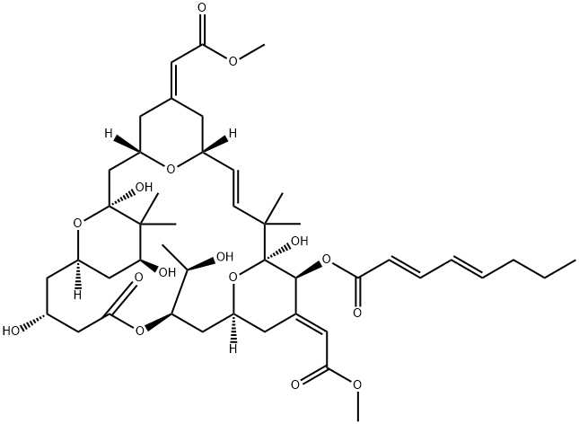 BRYOSTATIN 2, 87745-28-6, 结构式