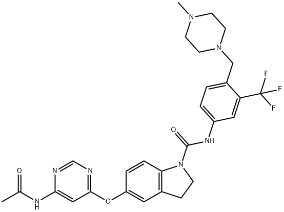 BBT594 化学構造式