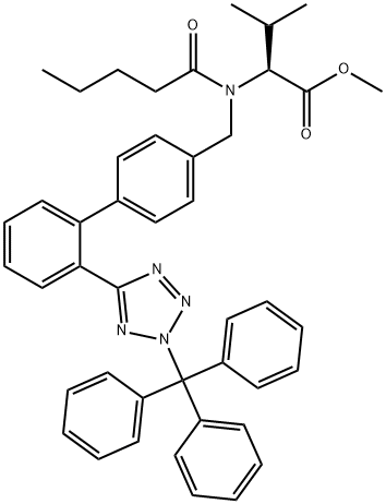 Valsartan Methyl Ester N2-Trityl Analog