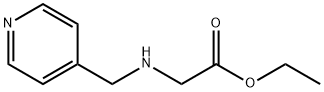 (吡啶-4-基甲基)甘氨酸乙酯, 88720-63-2, 结构式