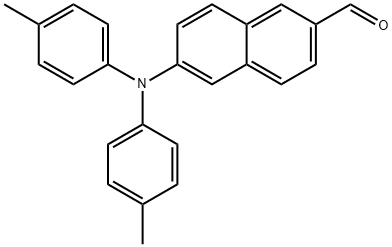 2-Naphthalenecarboxaldehyde, 6-[bis(4-methylphenyl)amino]- Structure