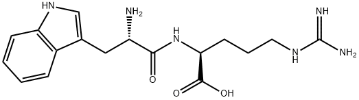 H-TRP-ARG-OH · 2 HCL 化学構造式