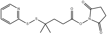 Py-ds-dMBut-OSu 化学構造式