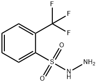 Benzenesulfonic acid, 2-(trifluoromethyl)-, hydrazide Structure