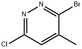 Pyridazine, 3-bromo-6-chloro-4-methyl- Structure