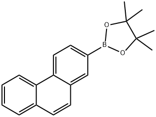 2-phenanthreneboronic Acid Structure