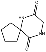 cyclo(glycine-(1-amino-1-cyclopentane)carbonyl) Structure