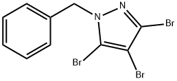 C10H7Br3N2 Substance Availability 1-benzyl-3,4,5-tribromo-1H-pyrazole,90767-31-0,结构式