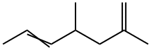 1,5-Heptadiene, 2,4-dimethyl- Structure