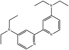 [2,2'-Bipyridine]-4,4'-diamine, N4,N4,N4',N4'-tetraethyl- 结构式