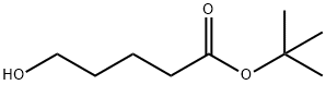 Pentanoic acid, 5-hydroxy-, 1,1-dimethylethyl ester 化学構造式